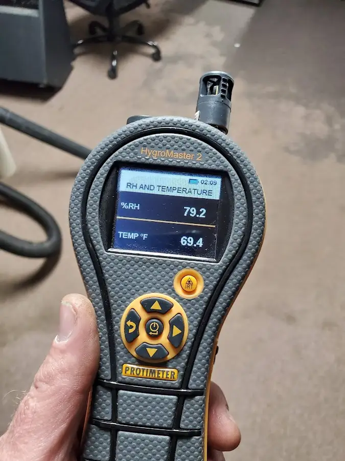 Moisture meter humidity assessment for Mold Remediation & Removal in Bellevue